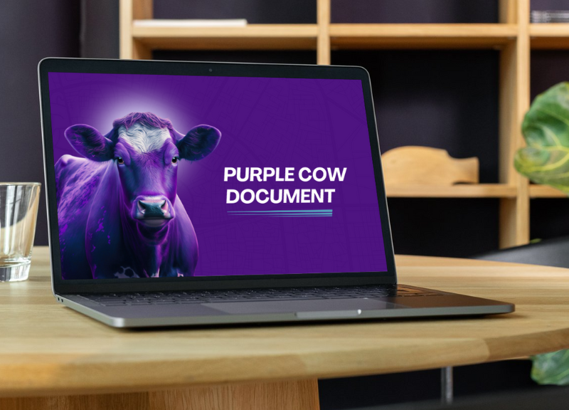 Gioco Di Carte The Purple Cow Go Fish! Fatti Oltraggiosi, Educativo Per Bambini 6+ Anni, 2+ Giocatori